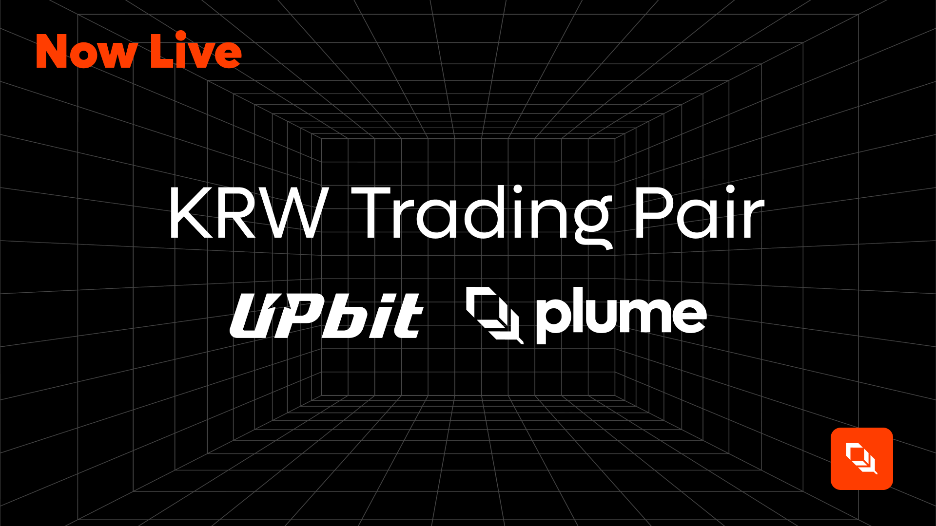 Plume Launches KRW Trading Pair on Upbit