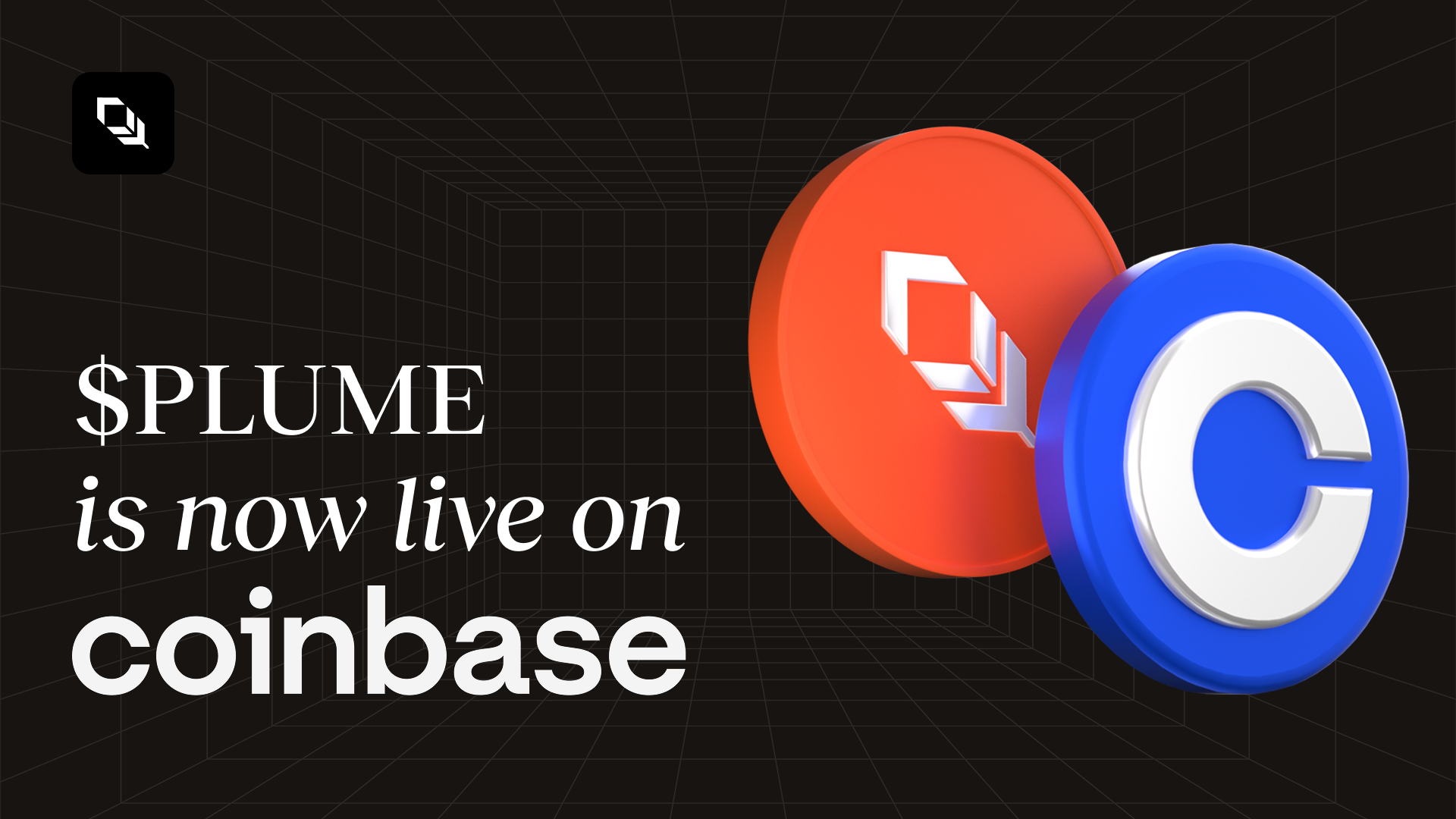 Coinbase Welcomes PLUME: Spot Trading Begins Today